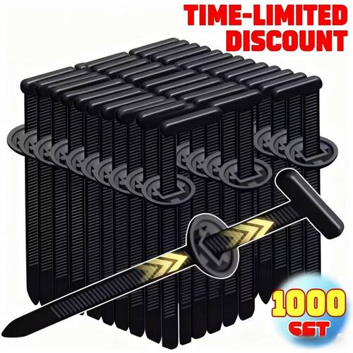 Versatile Nylon Cable Tie Buckle Auto Fastening Straps Heavy