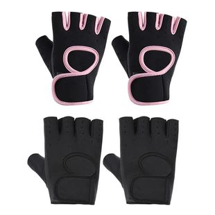 Women Men Fitness Gym Gloves Weightlifting Gloves Half Finge