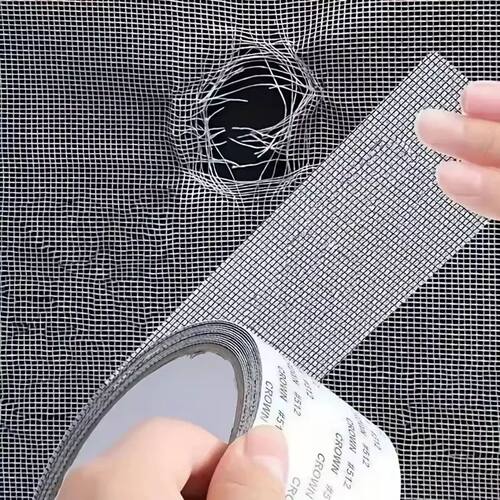Strong Waterproof Self-Adhesive Window Screen Repair Mesh Ta