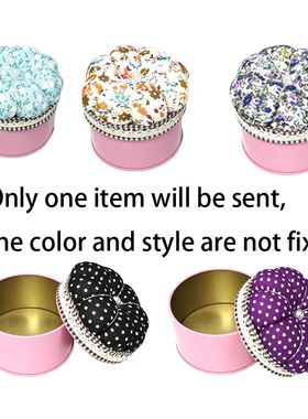 1PC mixed random color pumpkin needle insertion storage box,
