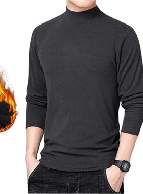 Winter T Shirt For Men Long Sleeve Tshirts Thermal Underwear