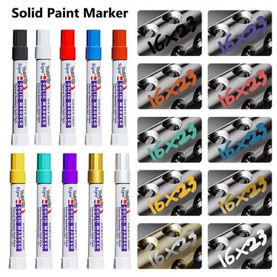 1 Pcs Solid Paint Pen High Temperature Resistant Waterproof