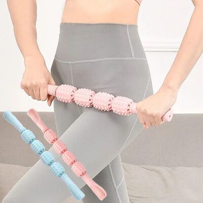 Four-wheel yoga massage roller bar trigger point body massag