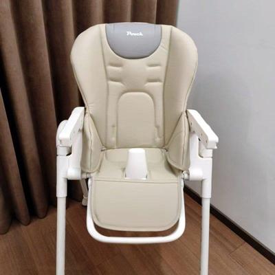 适用pouch K25儿童餐椅坐垫座套宝宝餐椅防水PU皮套安全带配件