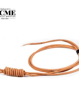 埃可米ACME户外求生口哨编织打结牛皮绳哨子平安结结实耐用/205