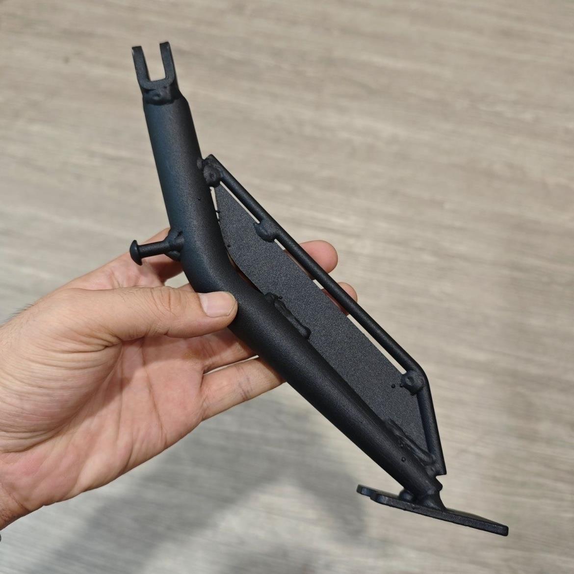 赛鸽黑骑士电动车侧支架智迈边撑单侧脚架