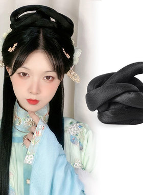 汉服发髻古风高温丝可塑型