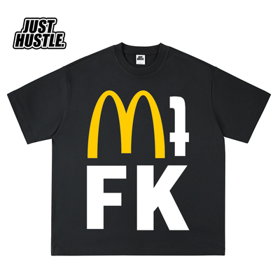 HUSTLE短袖嘻哈oversize