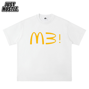 恶搞麦门 bootleg 诺米 M3 短袖T恤 重磅 美式 小领口 数码直喷