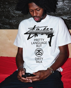 脏话 恶搞 bootleg 小众 slogan短袖T恤 纯棉 欧美 高街 小众设计