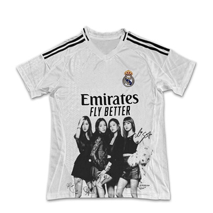 BLACKPINK LISA JENNIE JISSO ROSE 足球服 短袖 REMAKE 球衣定制