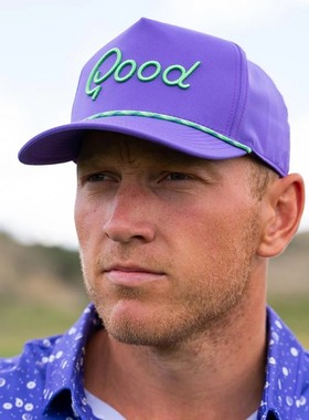 代购GOOD GOOD x CALLAWAY卡拉威紫色新款刺绣运动棒球帽均码