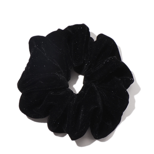 闪光金丝绒超大号大肠发圈红色新年发绳气质高级感扎头发橡皮筋女