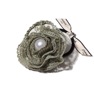 蕾丝花朵头绳橡皮筋高弹力百搭发圈气质高级感发绳简约扎头发马尾