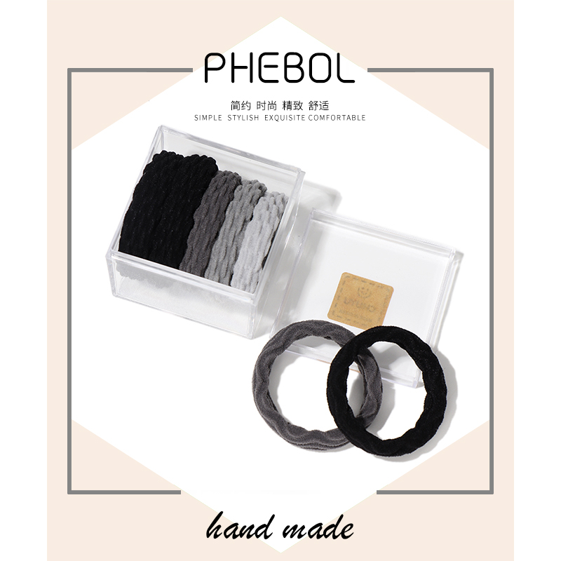 菲啵尔发圈橡皮筋简约高弹力