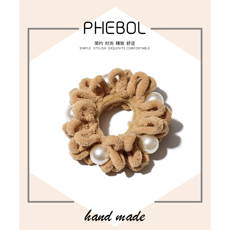 发圈珍珠菲啵尔橡皮筋百搭