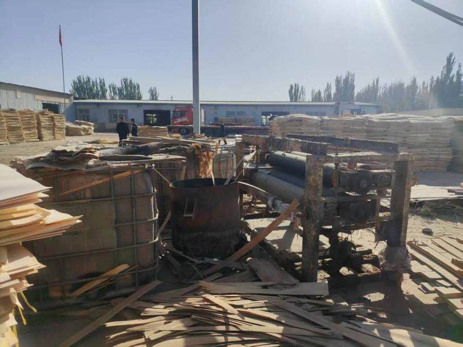 1月7日和田地区某公司实际所有的一批木材加工设备及4台叉车（详见评估明细表）网络拍卖公告