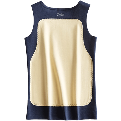 蚕丝保暖背心男款内穿马甲