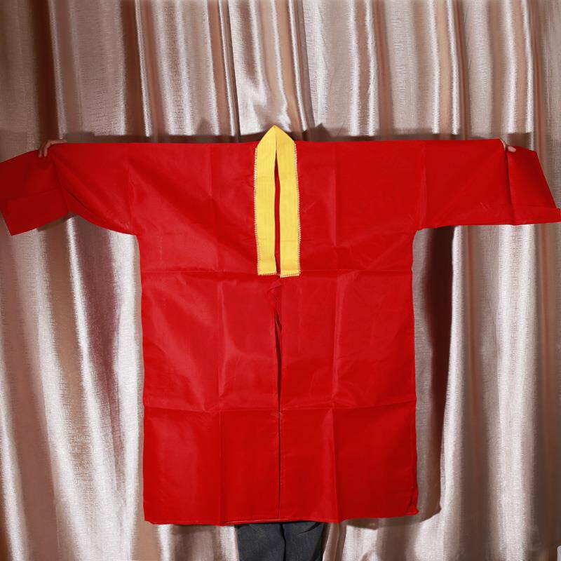 新款布仙衣仙家布衣服道袍长袍仙袍布袍神仙袍老神仙布衫1.35米长