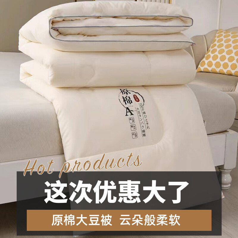 大豆纤维被子被芯夏凉空调被春秋棉被四季通用单人夏2024新款冬被,床上用品,化纤被,淘宝优惠券,粉丝福利购,淘宝优惠卷