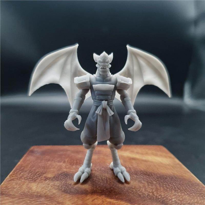 潮玩DIY手工 成龙历险记系列暗影 拉佐本体 1:43模型手办场景白模