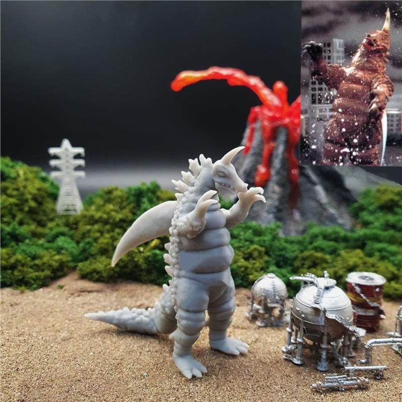 潮玩DIY手工 雷欧奥特曼明鉴雷德基拉斯1/64人偶模型手办场景白模