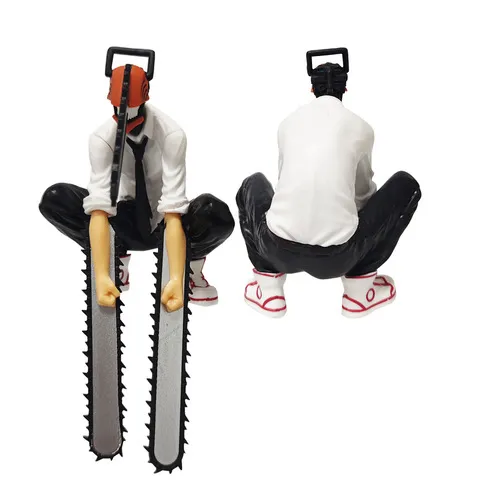 泡面景品手办人周边恶魔摆件血之帕瓦潮玩电锯人动漫手办坐姿链锯
