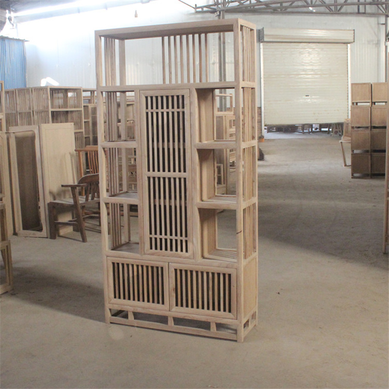 展示柜置物架茶叶架新中式博古架