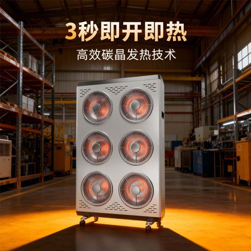 翼维移动取暖器商用家用电暖器节能恒温速热大型厂房车间烘干机