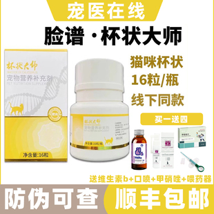 杯状大师靶向基因工程流泪喷嚏猫咪口炎口水杯状脸谱生物线下同款