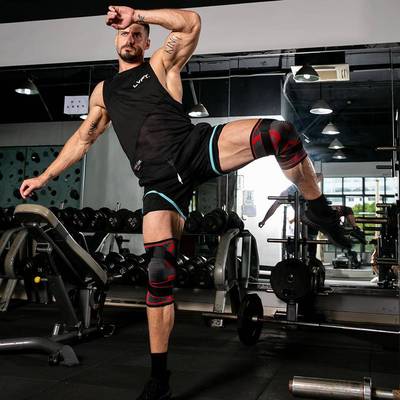 1PC Knee Brace Support Sleeve justable Open Patella Stabil