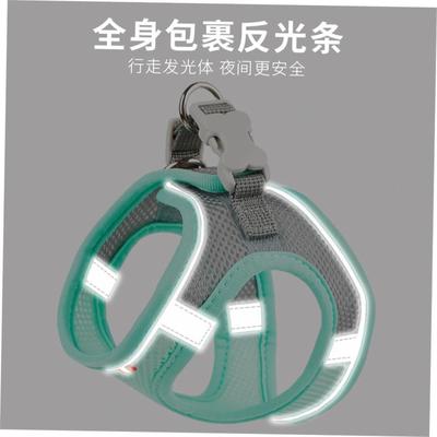 Breathable Cat Harness Leash Escape Proof Pet Clothes vest