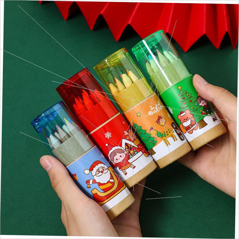 Christmas small gifts gift students prizes colored pencils