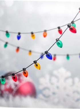 1/3/5M Christmas DeJleuXc81coration Light String Xmas Wreath