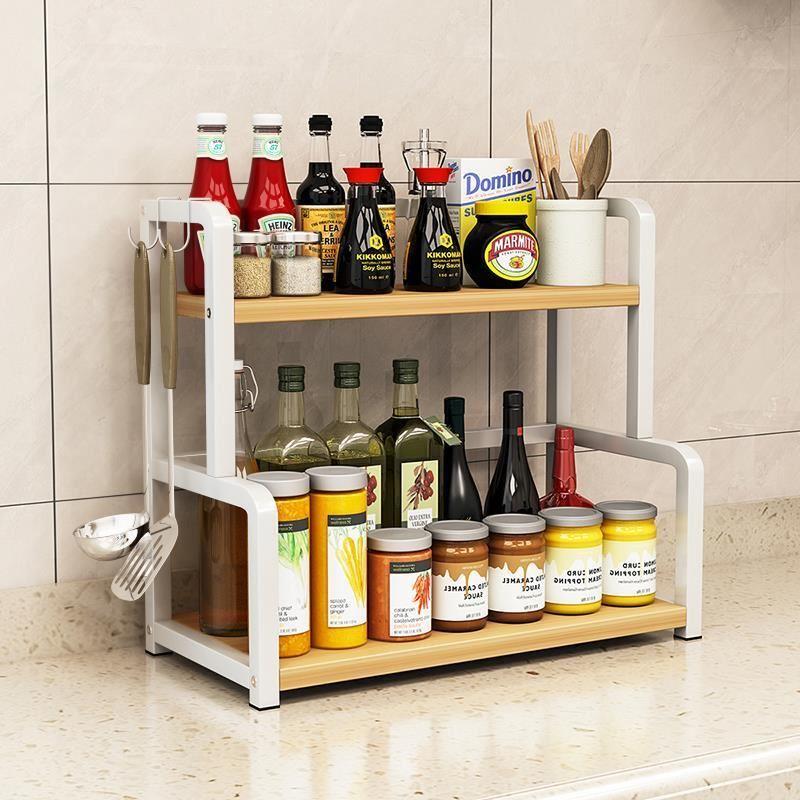 Kitchen Spice Organizer Rack Multi-Function Storage shelf