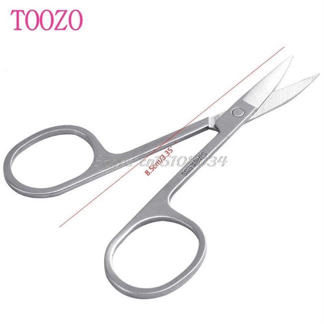 cuticle stainlesOAIs steel finger toe nail scissors remover