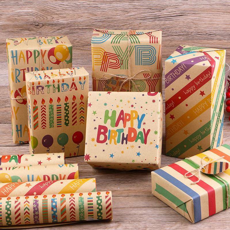 thickened gift wrapping paper for a gift box gift wrapping