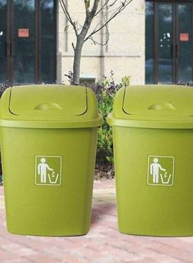 trash household outdoor plastic garbage can box thic
