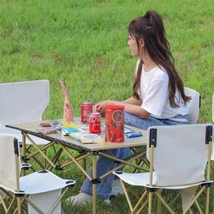 Outdoor camping picnic BBQ folding table and chair set