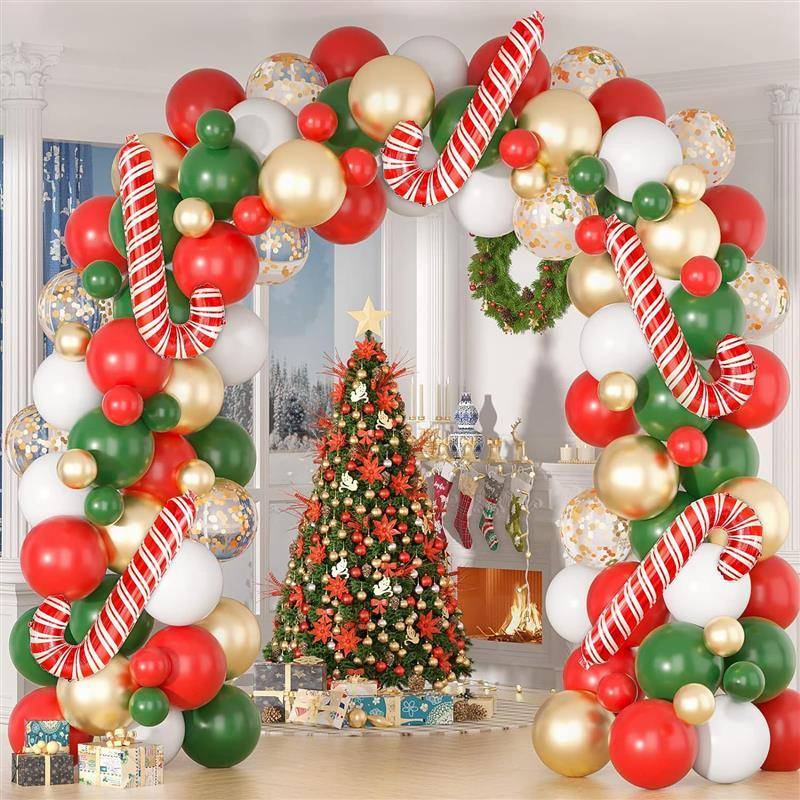 Christmas Balloons Santa Claus Elk Xmas Merry Christmas Part