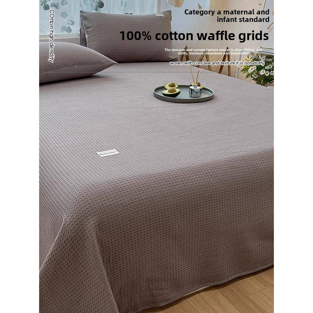 100% cotton bed flat sheet bedsheQOSet bedspread bedcover li