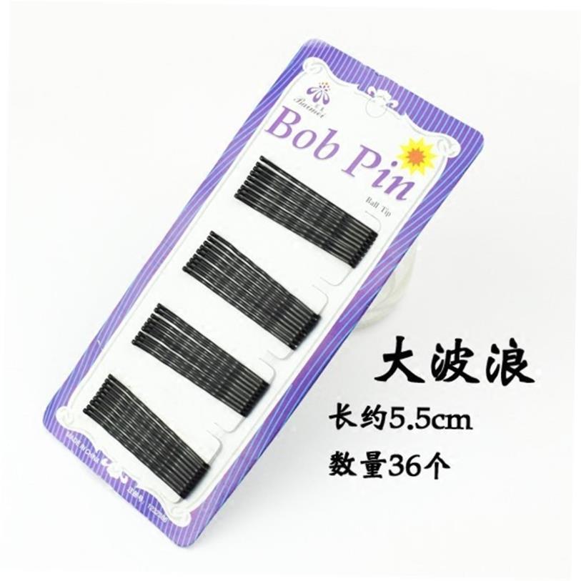 Black Hairpins For Women Hair Clip Lady Bob Pins Invisible