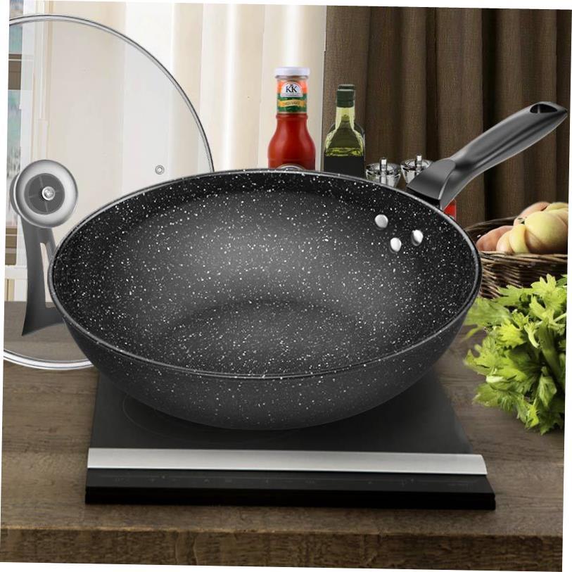 A non-stick fryi/ng pan domtic frying pan steak fry egg pan