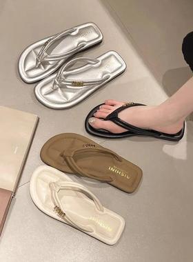 Slippers For Women S人字拖hoes Summer 拖鞋Ladies Flip Flop F