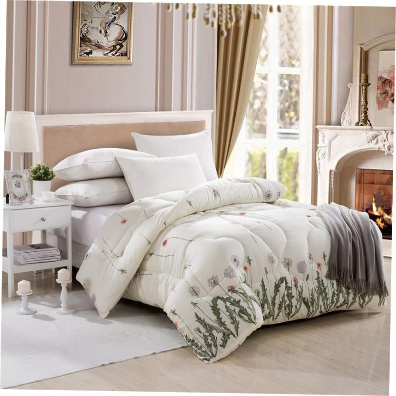 棉被冬化纤冬被 warm quilt winter bed comforter duvet blanket