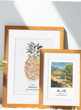 poster , photo , wooden art picture frame, square相框/画框