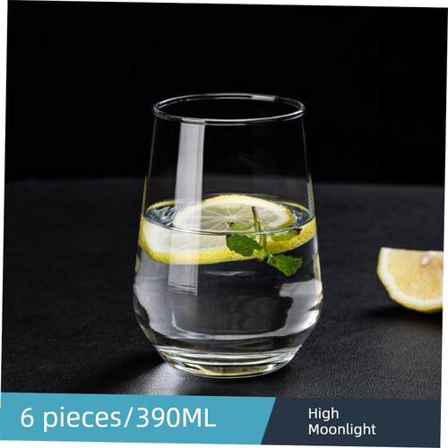 glass set: use 6 juice beer glasses, milk drinking cups,