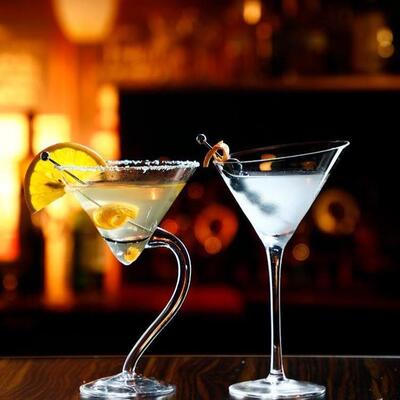 Slim series Japanese cocktail glass broiled highball martin