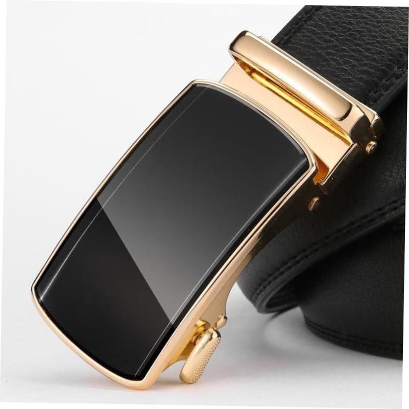 Mens Waist Belt Men Belts Leather Man For Jeans Black Male