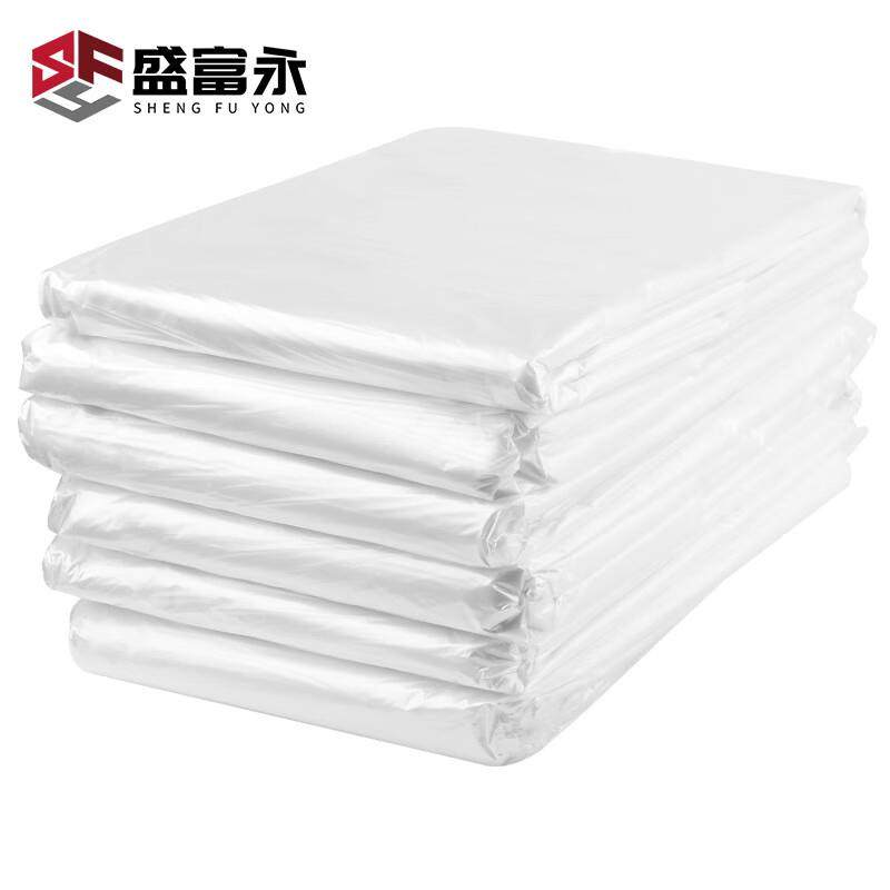 盛富永白色大号透明塑料袋大垃圾袋特大加厚装被子打包垃圾袋白宽,厨房电器,商厨油污/厨余垃圾处理设备,淘宝优惠券,粉丝福利购,淘宝优惠卷